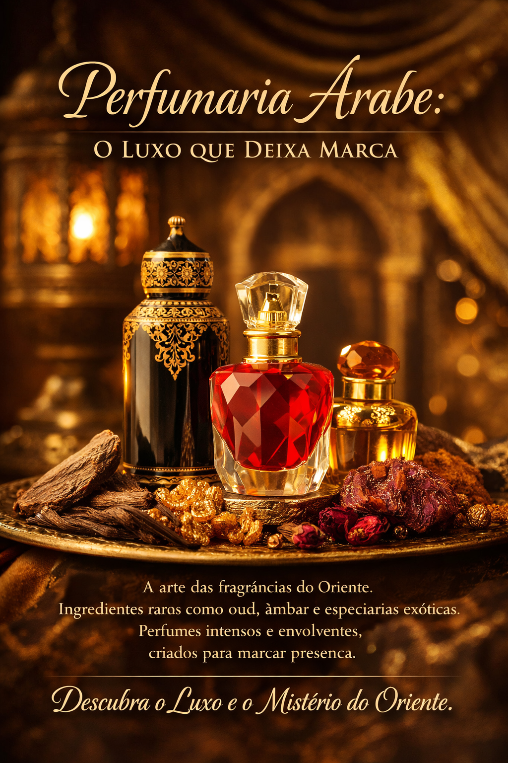 Descubra o Poder da Perfumaria Árabe