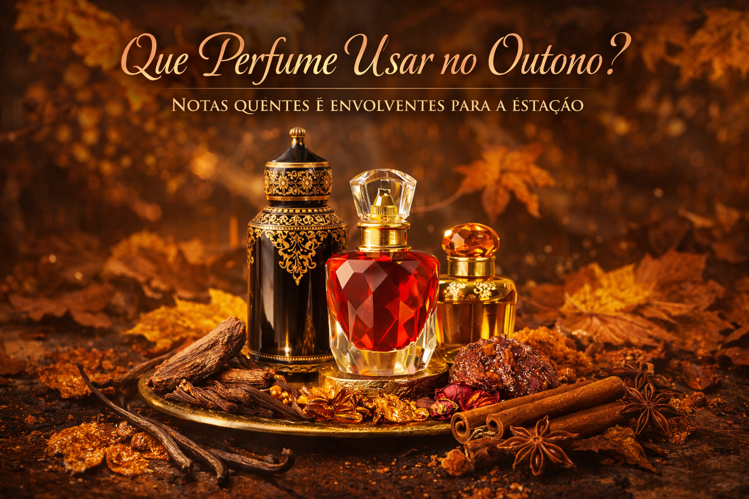 Qual o perfume que devo escolher para o Outono?