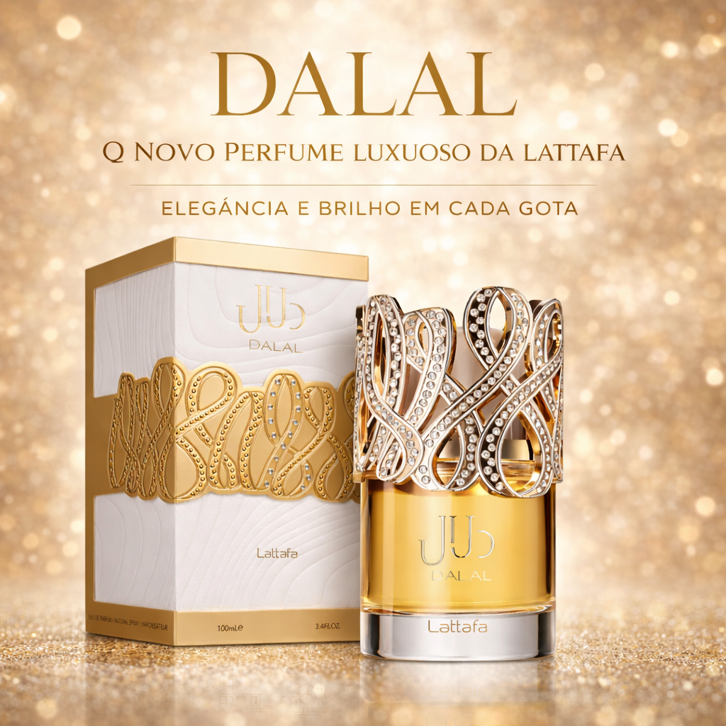 Dalal – Eau de Parfum - Lattafa Original - Luxos do Oriente 