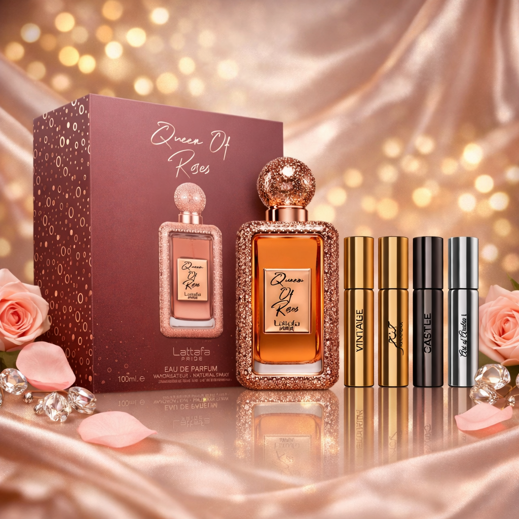 Queen Of Roses - Eau de Parfum - Lattafa Pride - Luxos do Oriente 