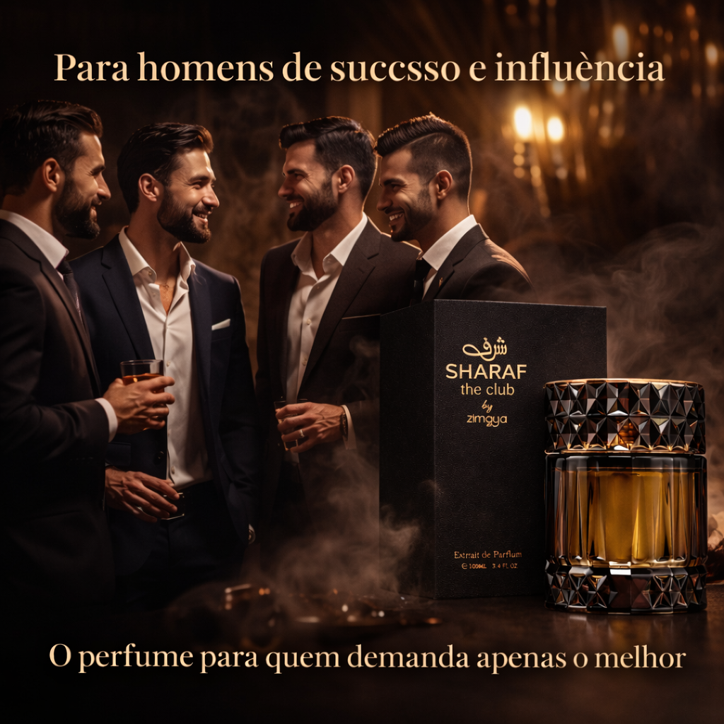 Sharaf The Club – Extrait de Parfum - Zymaia Original - Luxos do Oriente 
