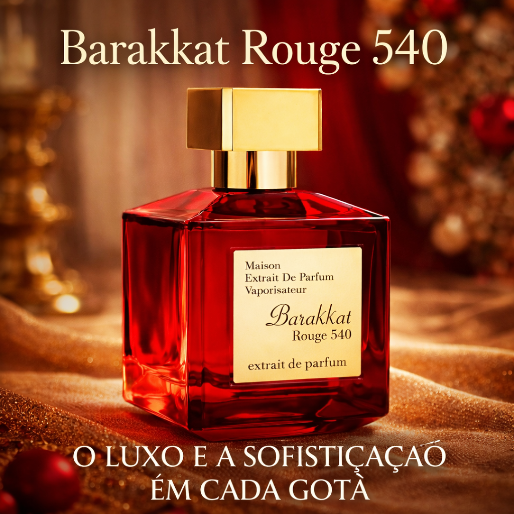 Barakkat Rouge 540 -  Extrait de Parfum - Fragrance World Original - Luxos do Oriente 