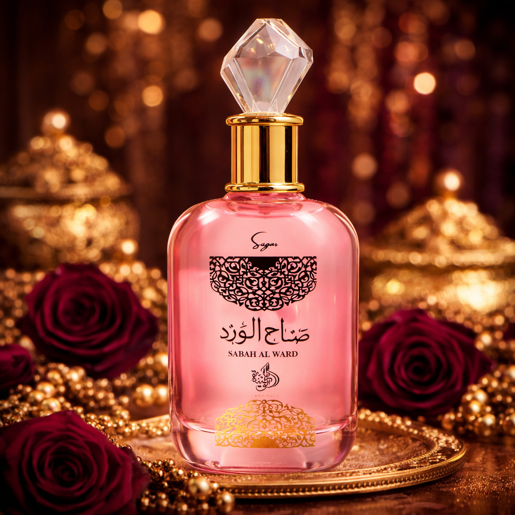 Sabah Al Ward Sugar – Eau de Parfum - Original - Luxos do Oriente 