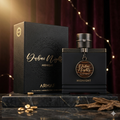 Frasco de Eau de Parfum Dubai Nights Midnight da Armaf, com design elegante e detalhes que refletem sofisticação.