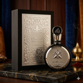 Perfume Eau de Parfum Fakhar Black da Lattafa, fragrância oriental intensa com embalagem elegante e design sofisticado.
