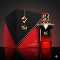 Frasco de perfume Gladius da Luxos do Oriente, extrait de parfum Nusuk Original com design elegante e sofisticado.