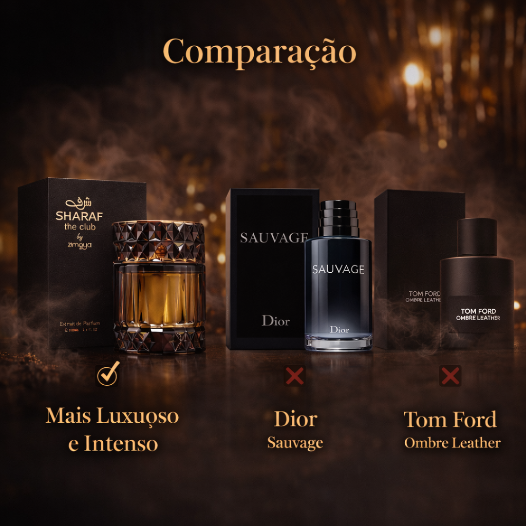 Sharaf The Club – Extrait de Parfum - Zymaia Original - Luxos do Oriente 