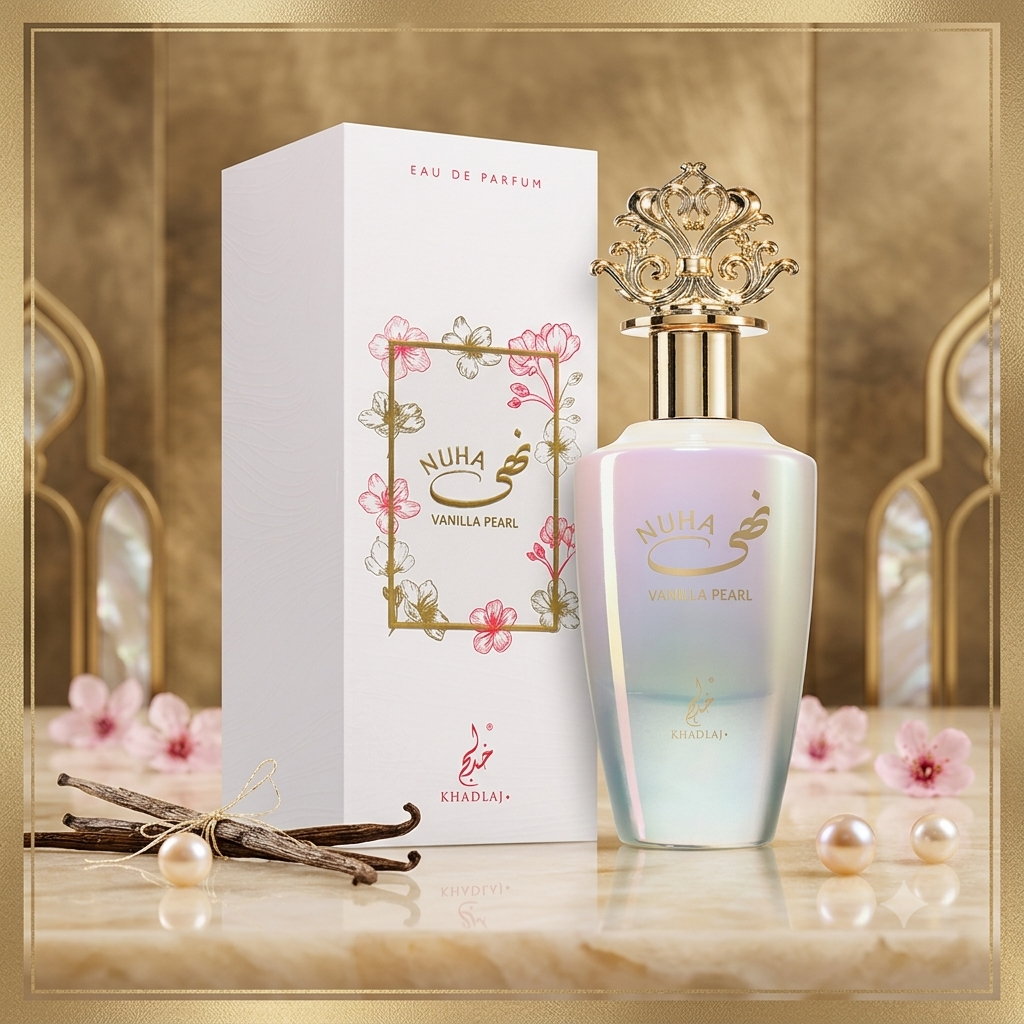 Nuha Vanilla Pearl - Eau de Parfum - Khadlaj Original