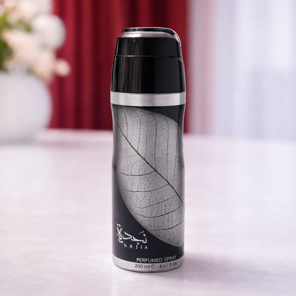Desodorizante Masculino Spray Najia  200ml - Luxos do Oriente 