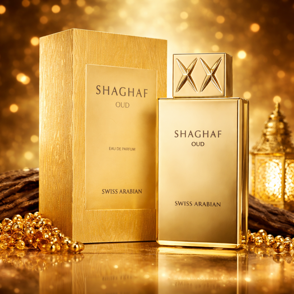 Shaghaf Oud – Eau de Parfum - Swiss Arabian Original - Luxos do Oriente 