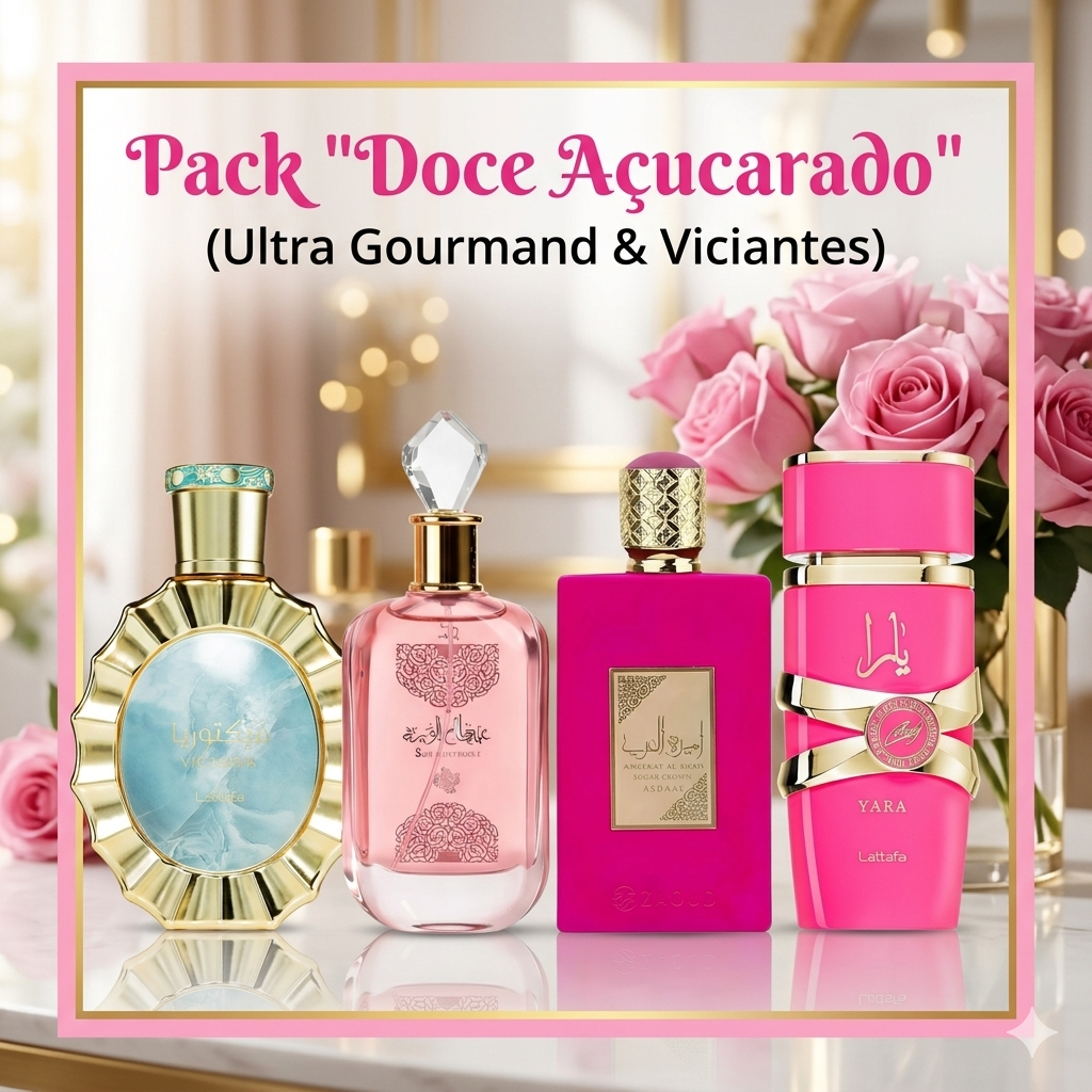 Pack Decants "Doces Açucarados" (Ultra Gourmand & Viciantes) 4x5ml