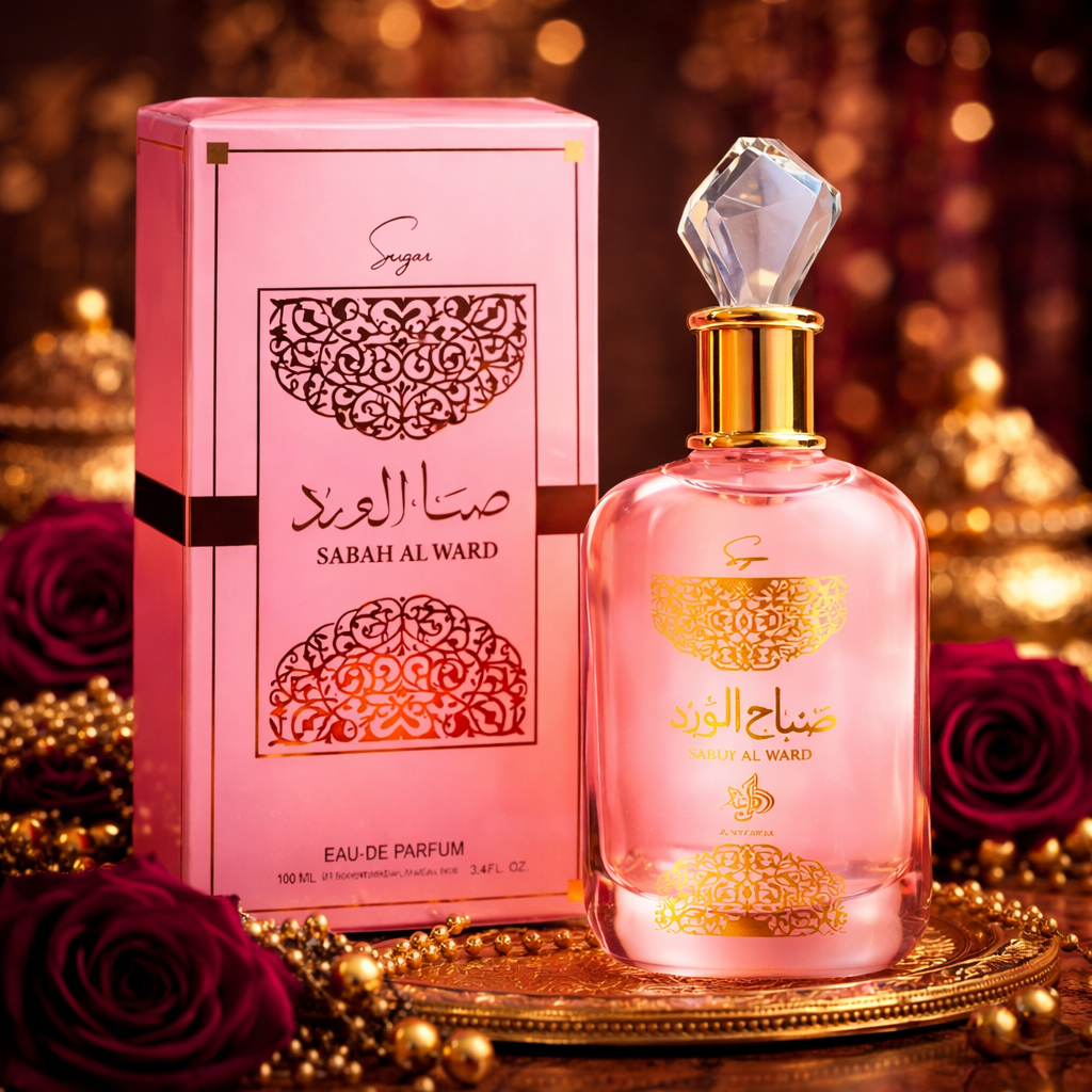 Sabah Al Ward Sugar – Eau de Parfum - Original - Luxos do Oriente 