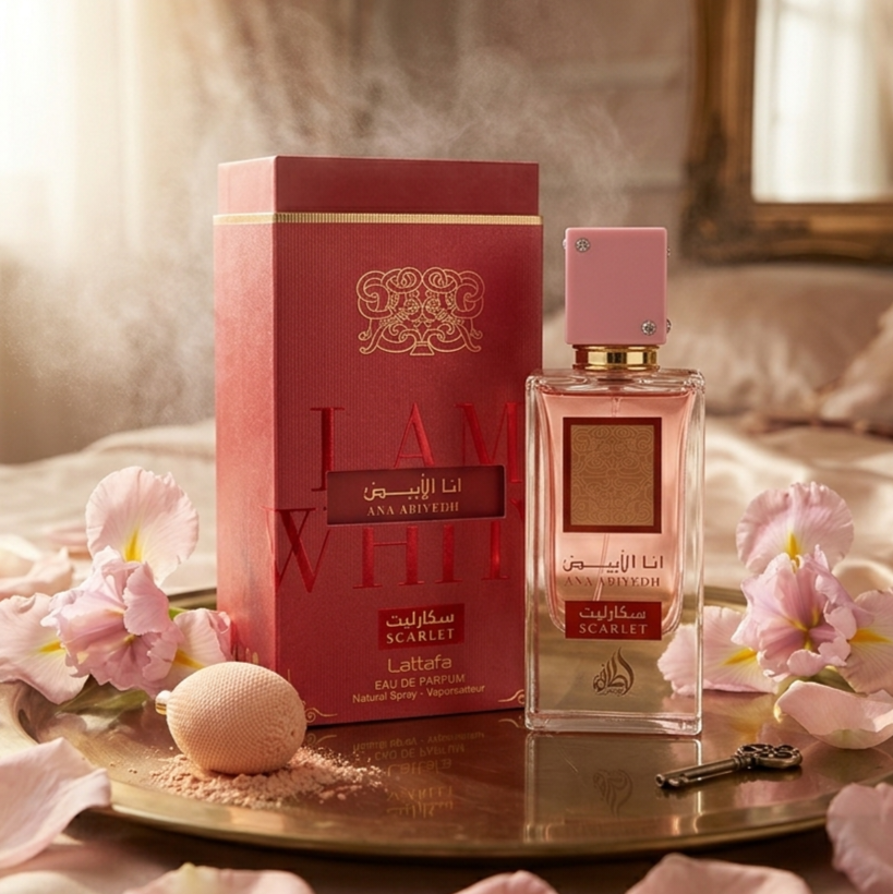 Ana Abiyedh Scarlet - Eau de Parfum - Lattafa Original