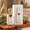 Frasco de perfume Noble Cedar da Luxos do Oriente, Extrait de Parfums French Avenue, com design elegante e rótulo.
