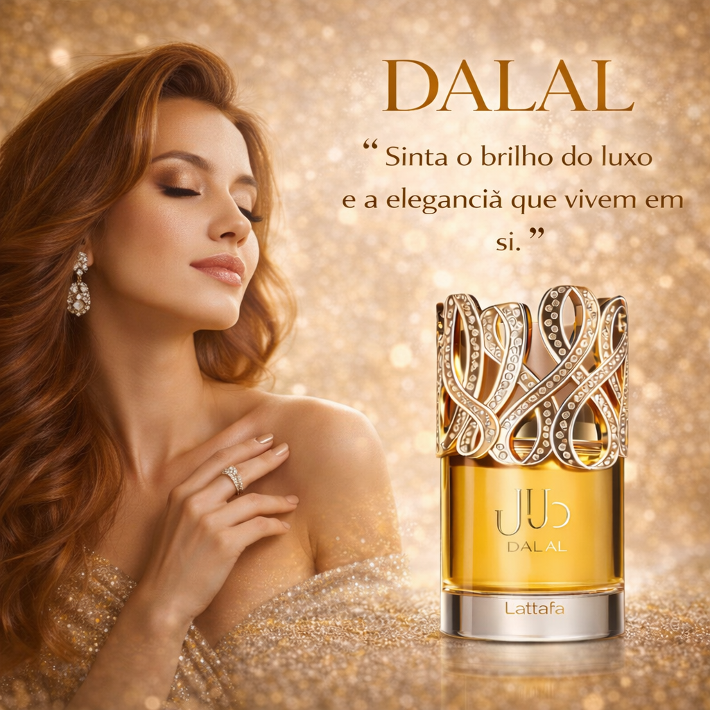 Dalal – Eau de Parfum - Lattafa Original - Luxos do Oriente 