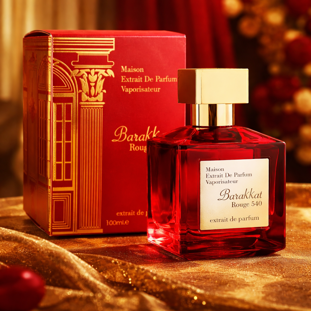 Barakkat Rouge 540 -  Extrait de Parfum - Fragrance World Original - Luxos do Oriente 