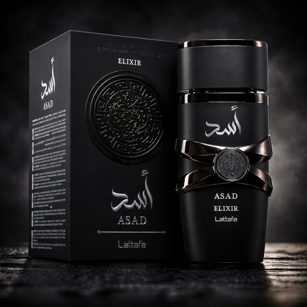 Asad Elixir - Lattafa Original - Luxos do Oriente 