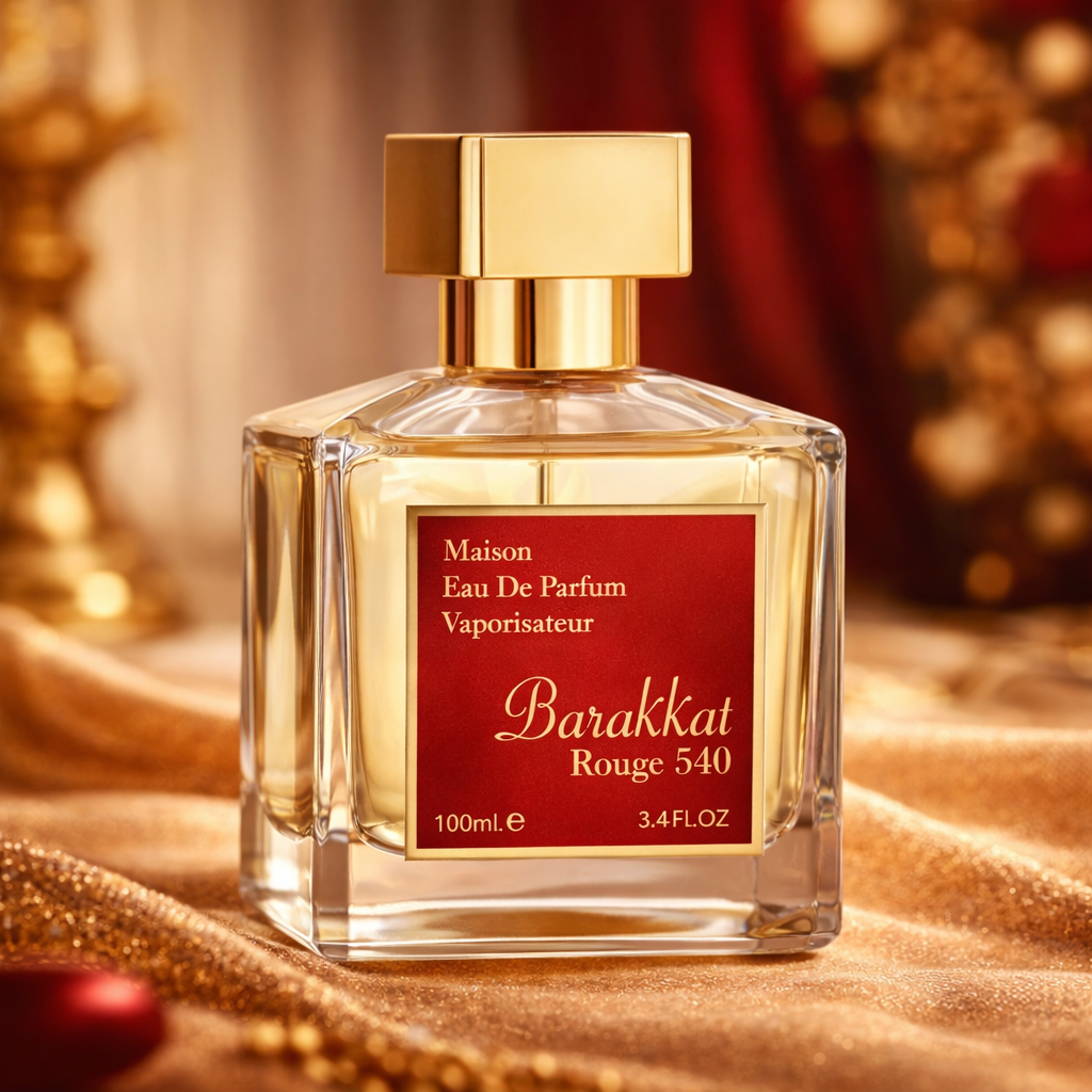 Barakkat Rouge 540 - Eau de Parfum - Fragrance World Original - Luxos do Oriente 