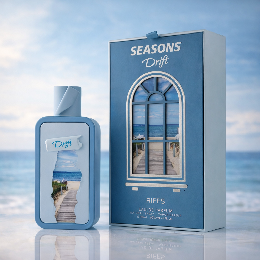 Seasons Drift - Eau de Parfum - Riffs Original - Luxos do Oriente 