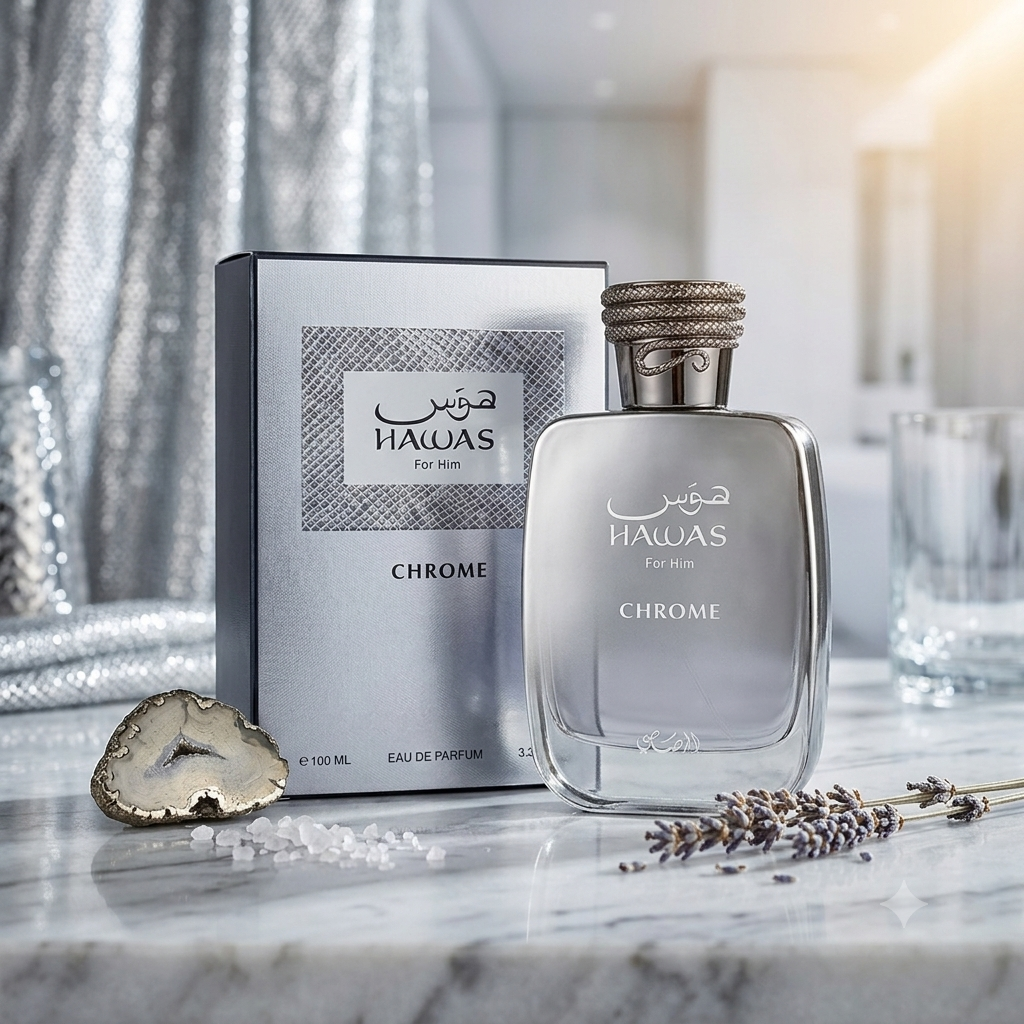 Hawas Chrome - Eau de Parfum - Rasasi Original