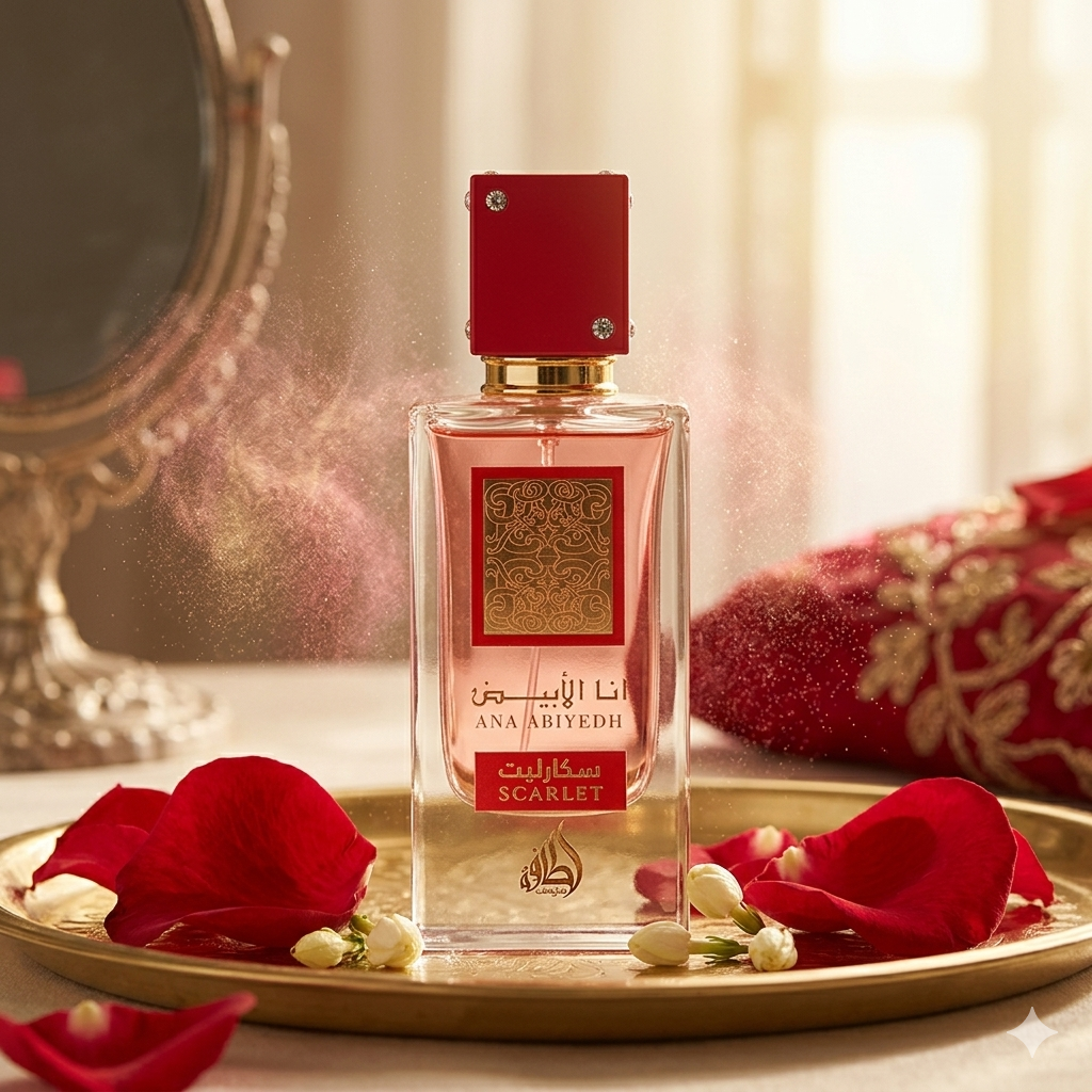 Ana Abiyedh Scarlet - Eau de Parfum - Lattafa Original