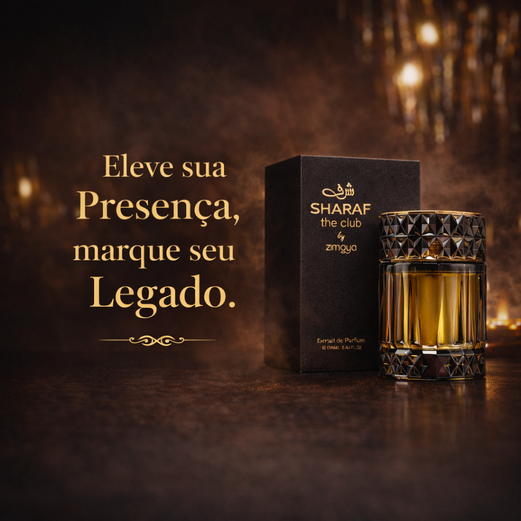 Sharaf The Club – Extrait de Parfum - Zymaia Original - Luxos do Oriente 