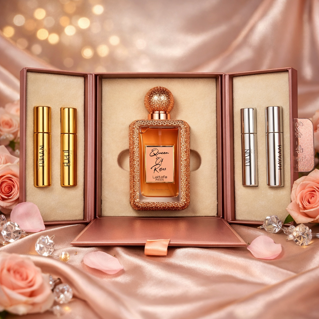 Queen Of Roses - Eau de Parfum - Lattafa Pride - Luxos do Oriente 