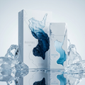 Frasco de perfume Ravine Ice da Luxos do Oriente, Extrait de Parfum French Avenue Original, com design elegante e transparente