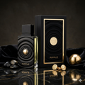 Frasco de perfume Ripple Eau de Parfum da Luxos do Oriente, com design elegante e detalhes que refletem a essência francesa.