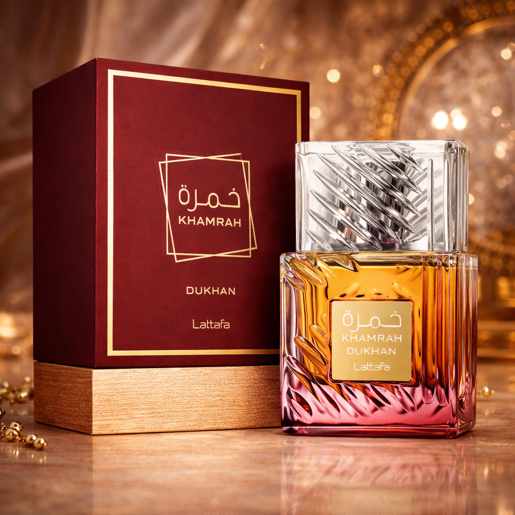 Khamrah Dukhan – Lattafa Original - Luxos do Oriente 