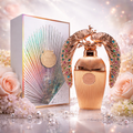 Lattafa Original Afeef perfume bottle with intricate design, showcasing Oud de Ouro brand elegance and craftsmanship.