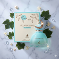 Frasco de perfume Éclat de Lune da Maison Alhambra Original, com embalagem elegante e design sofisticado.