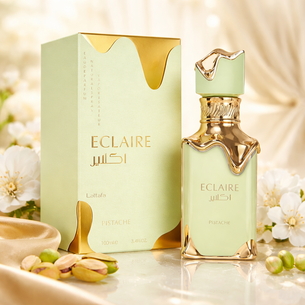 Eclaire Pistache – Lattafa Original- Eau de Parfum - Luxos do Oriente 