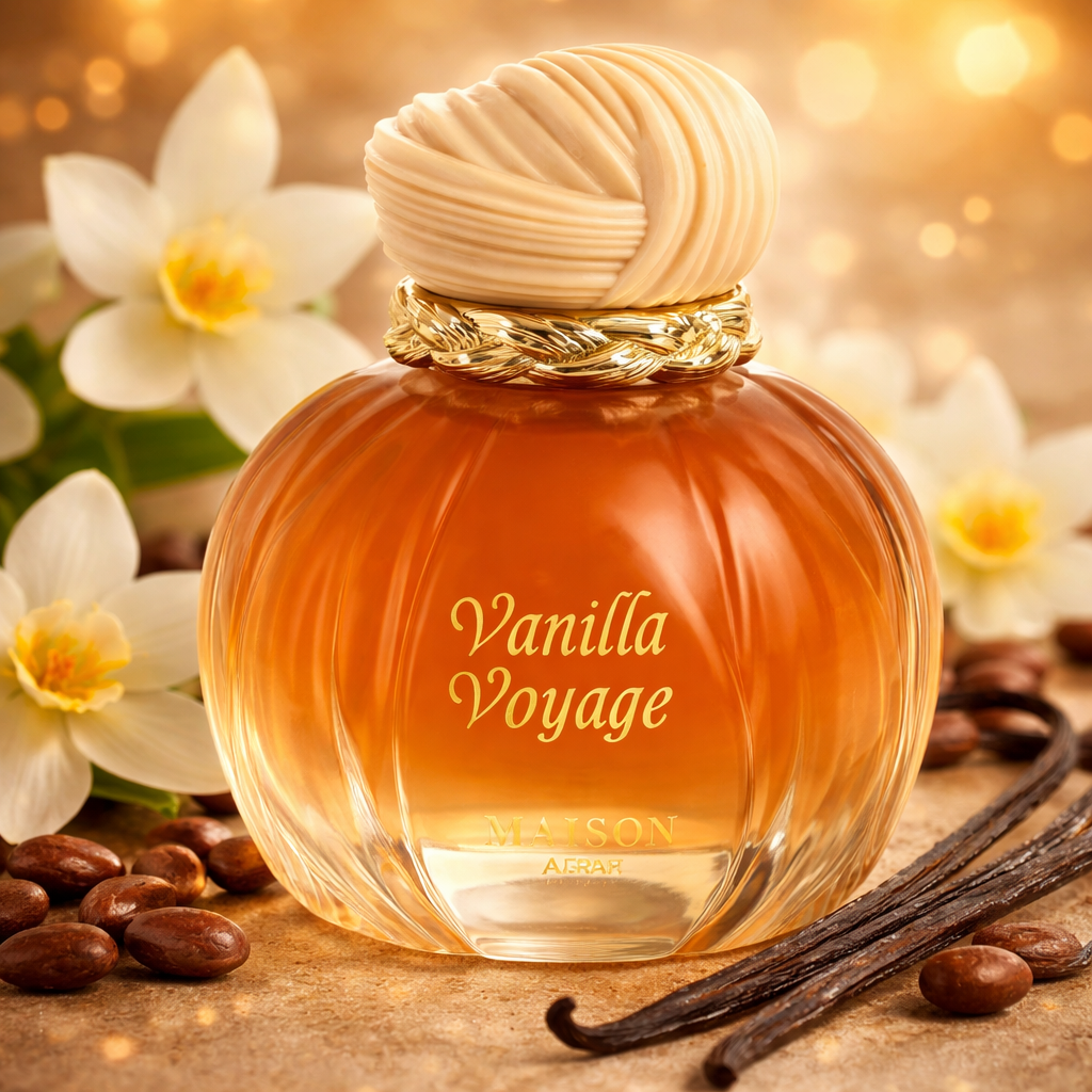 Vanilla Voyage – Eau de Parfum - Maison Asrar Original - Luxos do Oriente 