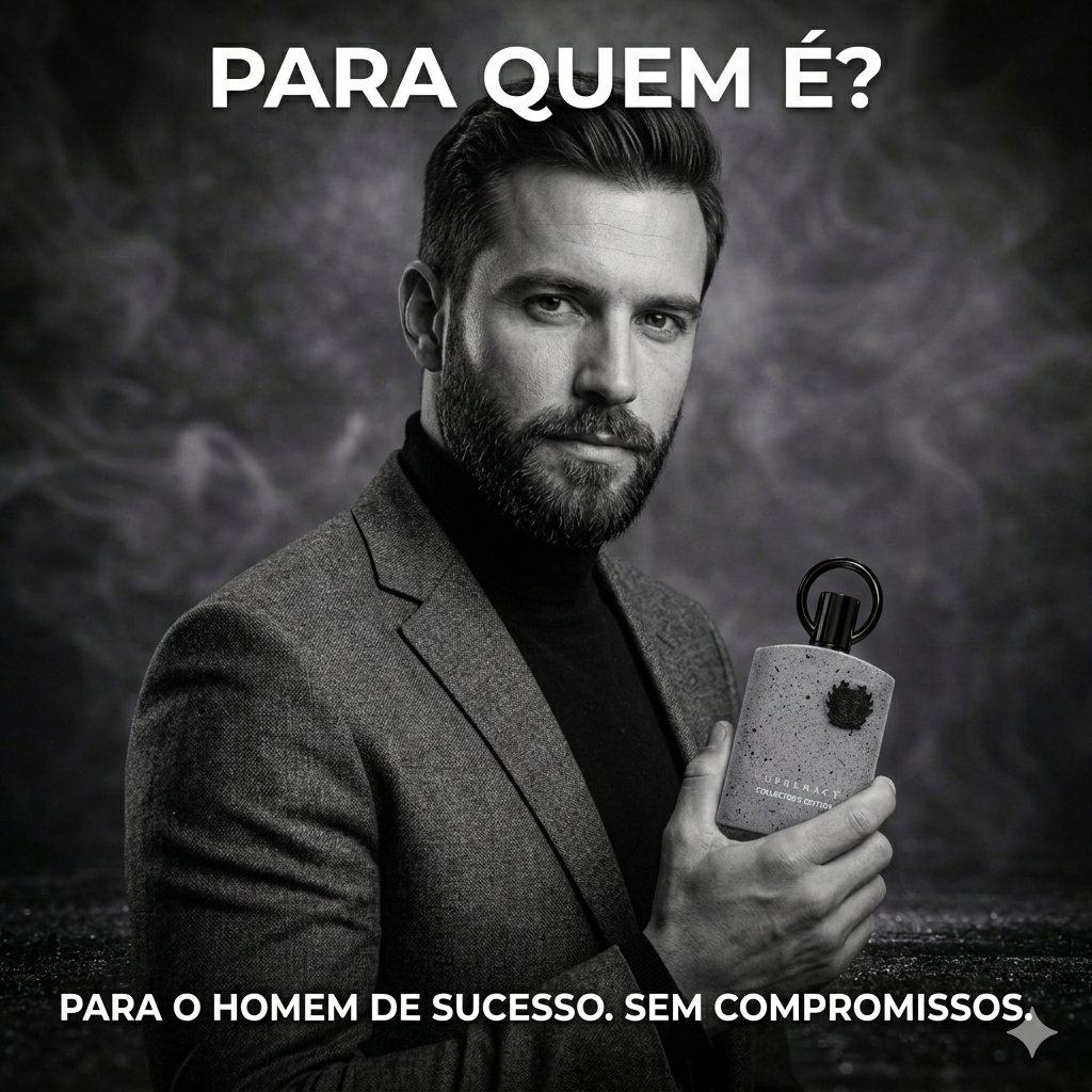 Supremacy Collector’s Edition fragrance by Afnan Original in an elegant Luxos do Oriente bottle with intricate design.