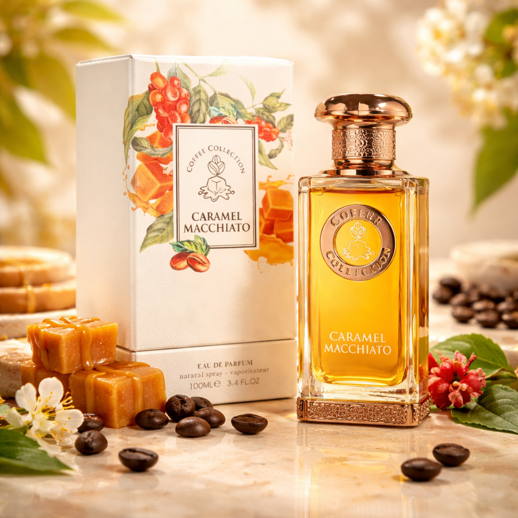 Caramel Macchiato - Eau de Parfum - Fragrance World - Luxos do Oriente 