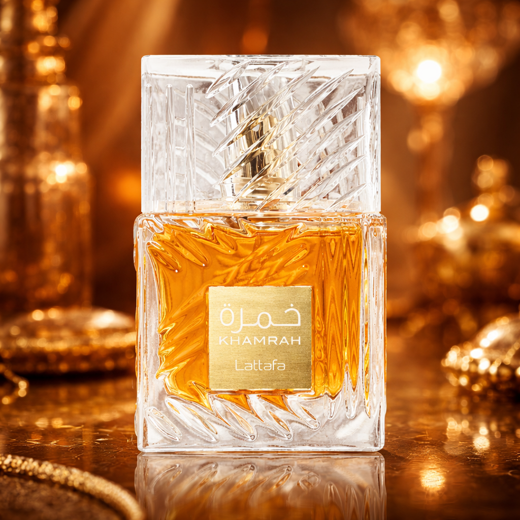 Khamrah - Lattafa Original – Eau de Parfum - Luxos do Oriente 