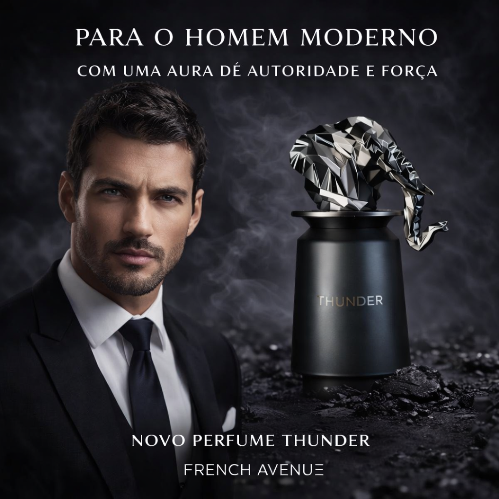 Thunder – Eau de Parfum - French Avenue Original - Luxos do Oriente 