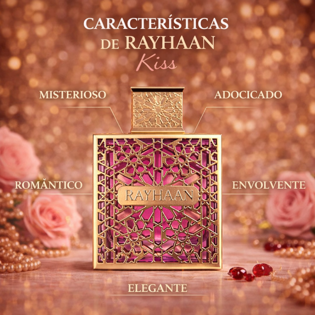 Rayhaan Kiss - Eau de Parfum - Rayhaan Original - Luxos do Oriente 