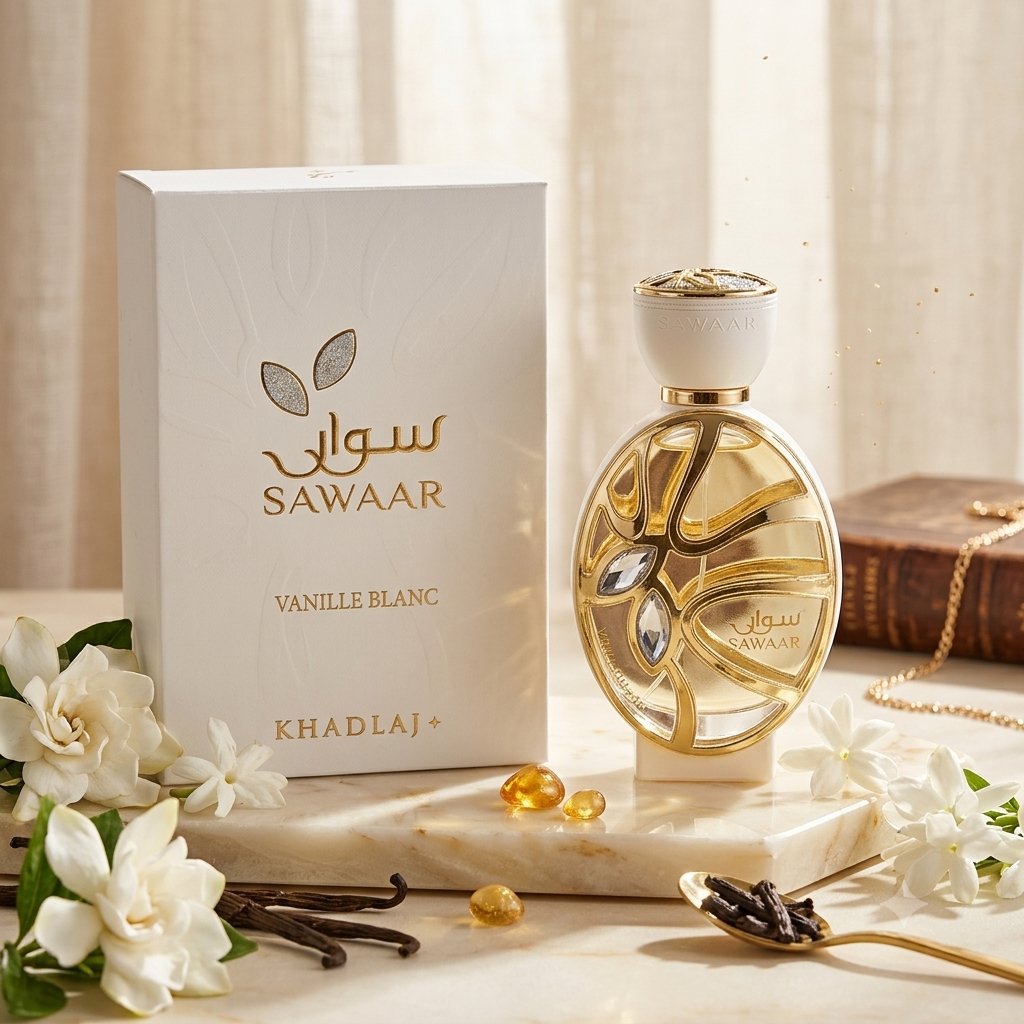 Sawaar Vanille Blanc - Extrait de Parfum - Khadlaj