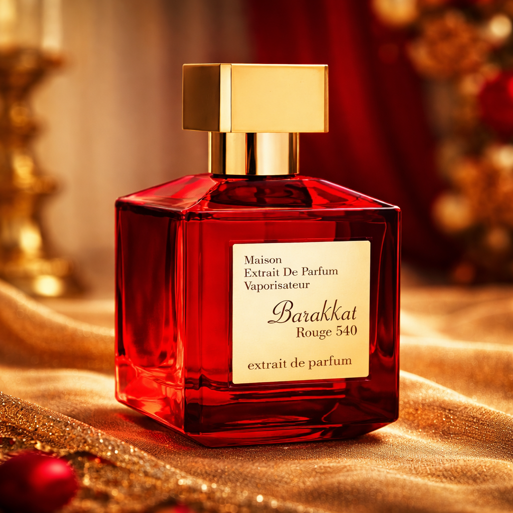 Barakkat Rouge 540 -  Extrait de Parfum - Fragrance World Original - Luxos do Oriente 
