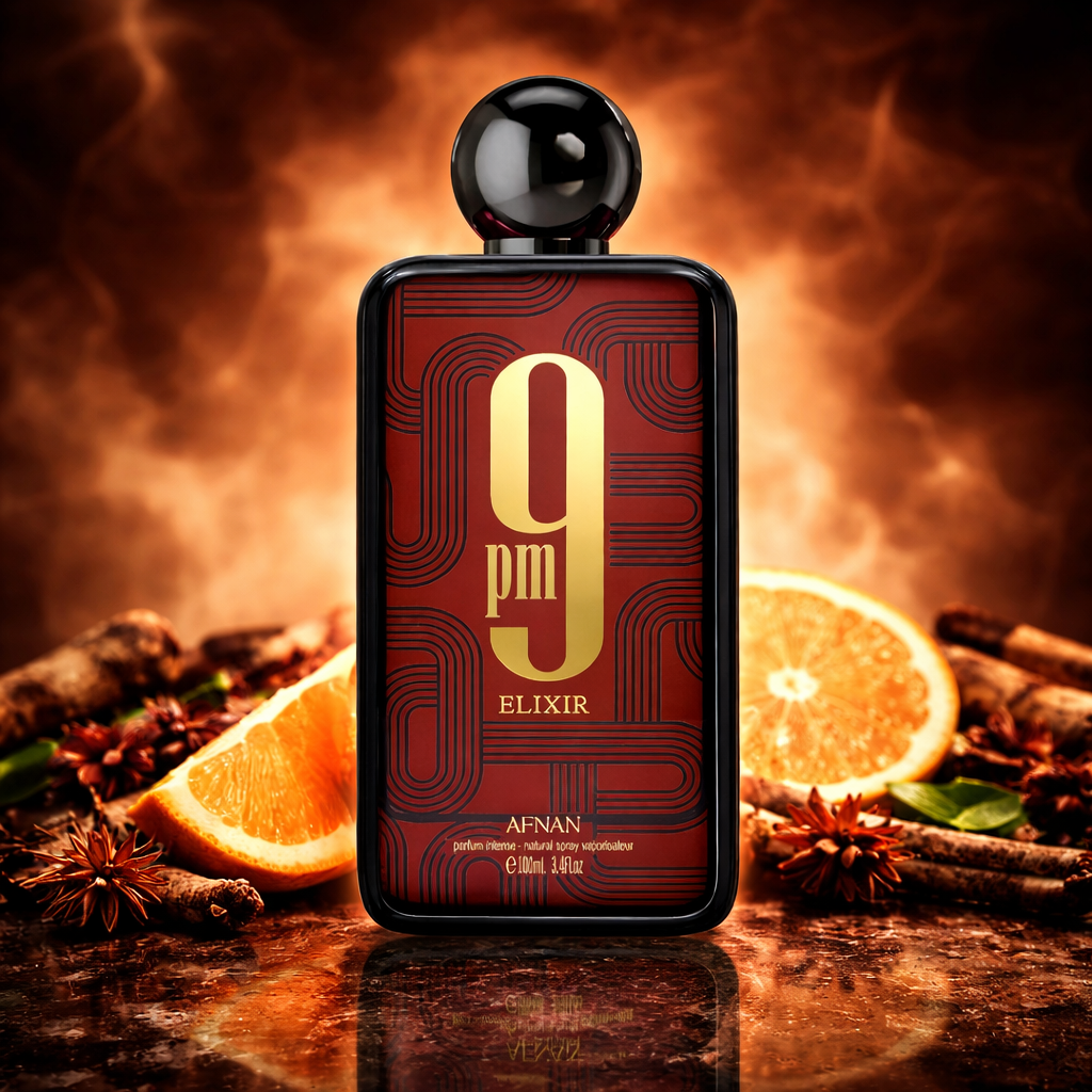 9PM Elixir by Afnan – Eau de Parfum Original - Luxos do Oriente 