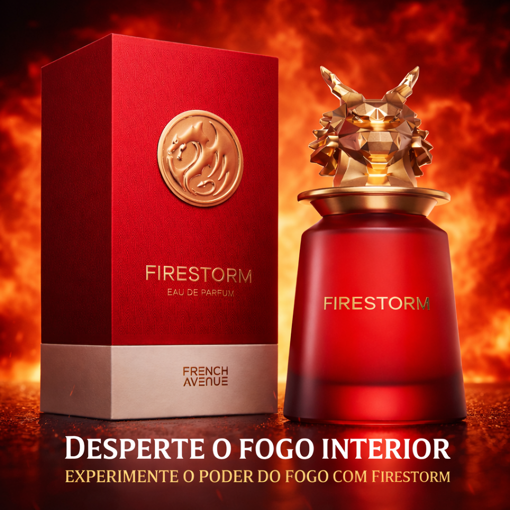 Firestorm – Eau de Parfum - French Avenue Original - Luxos do Oriente 