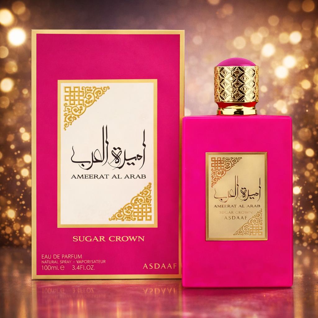 Ameerat Al Arab Sugar Crown - Asdaaf Lattafa Original - Luxos do Oriente 