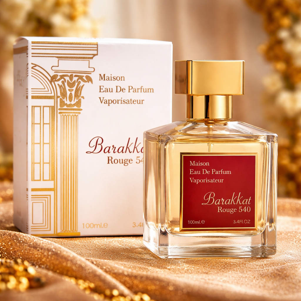 Barakkat Rouge 540 - Eau de Parfum - Fragrance World Original - Luxos do Oriente 