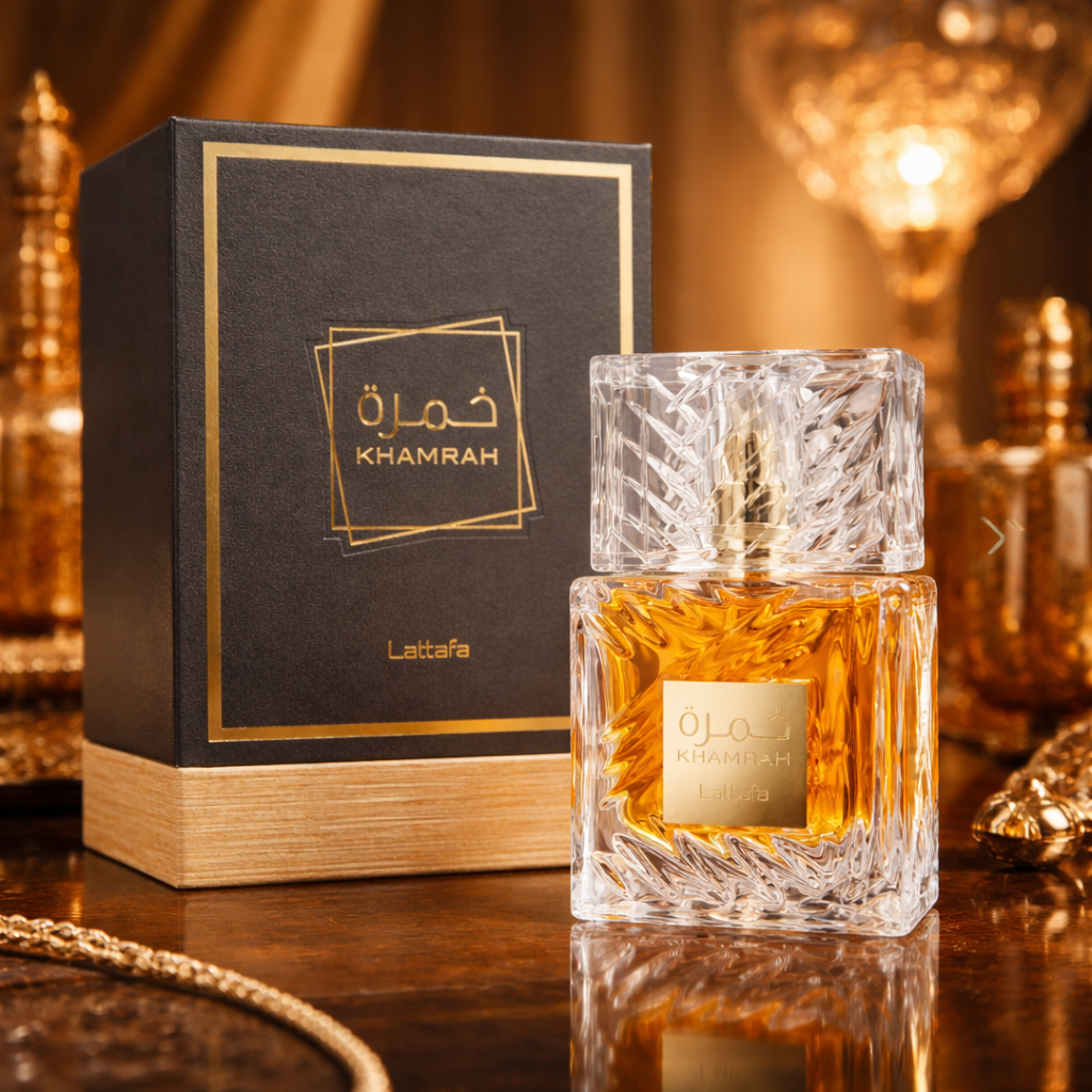 Khamrah - Lattafa Original – Eau de Parfum - Luxos do Oriente 