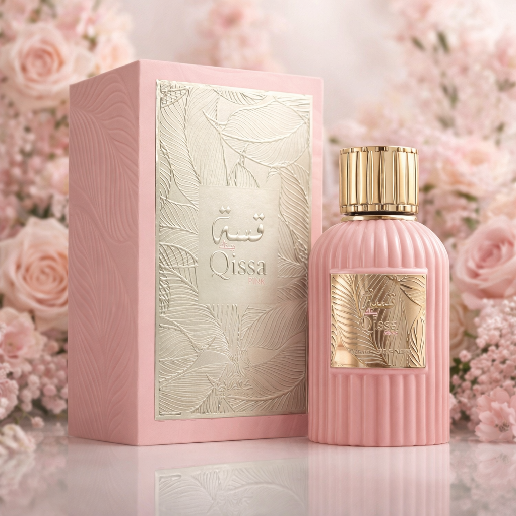 Qissa Pink Eau de Parfum - Paris Corner Original - Luxos do Oriente 