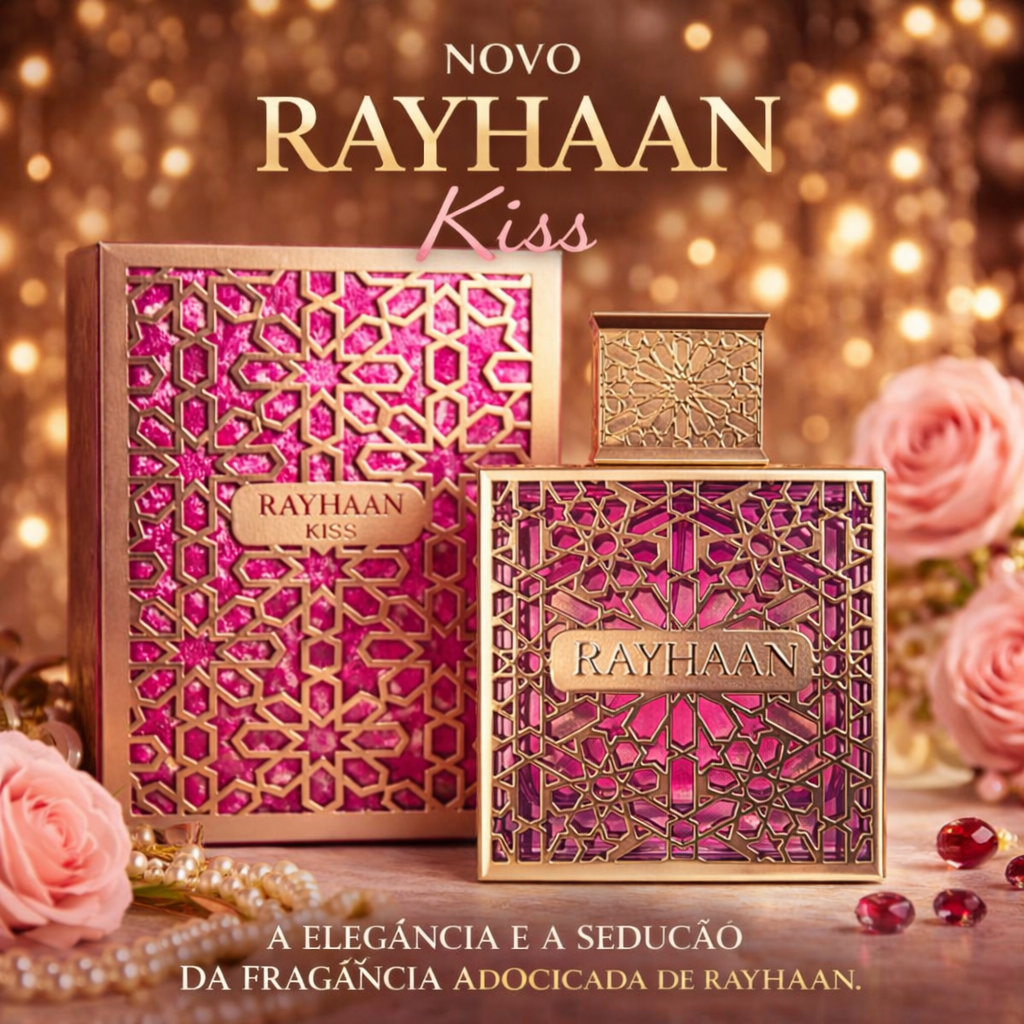 Rayhaan Kiss - Eau de Parfum - Rayhaan Original - Luxos do Oriente 