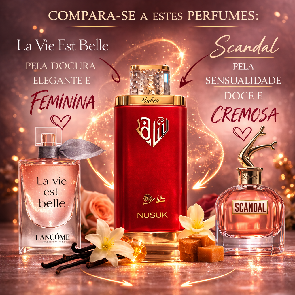 Sahar – Extrait de Parfum - Nusuk Original - Luxos do Oriente 
