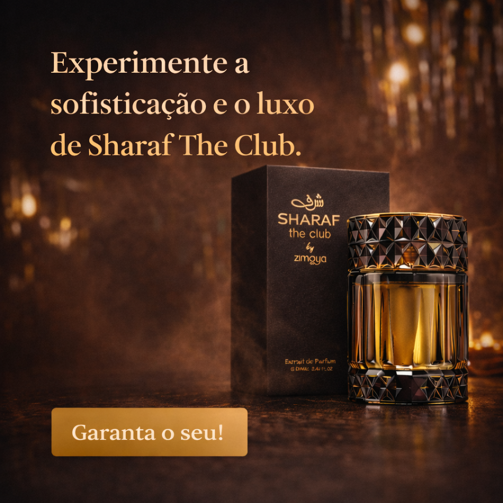 Sharaf The Club – Extrait de Parfum - Zymaia Original - Luxos do Oriente 